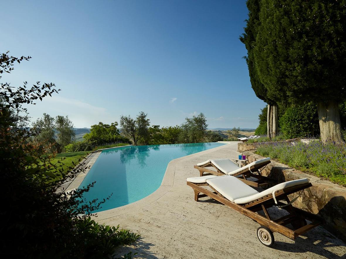 Borgo Lucignanello Bandini Villa San Giovanni dʼAsso Buitenkant foto