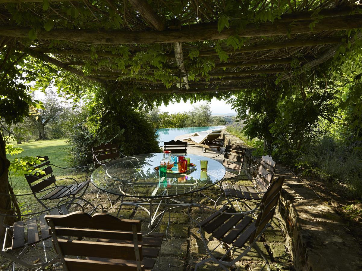 Borgo Lucignanello Bandini Villa San Giovanni dʼAsso Buitenkant foto