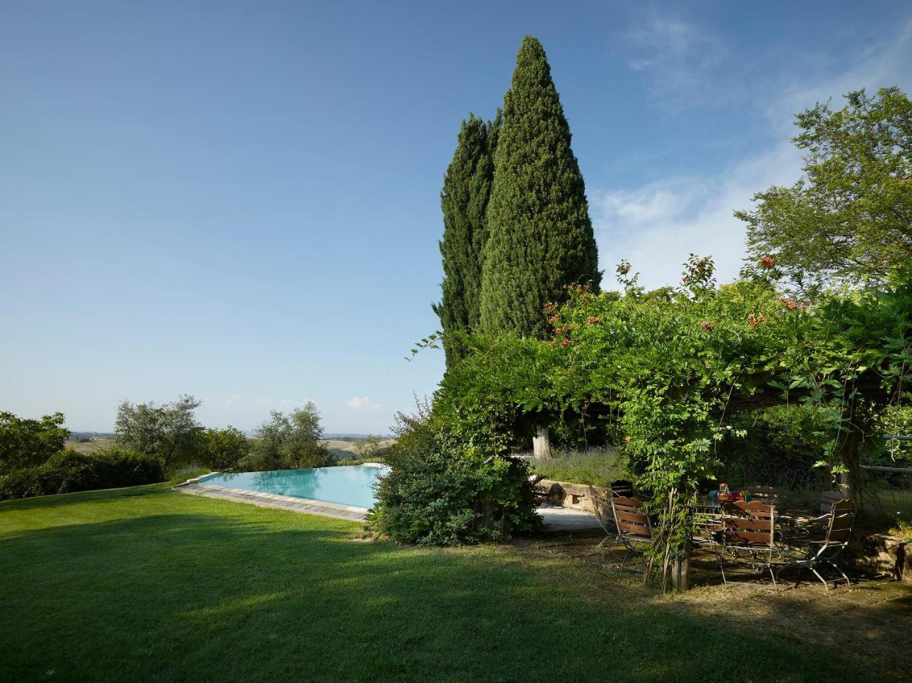 Borgo Lucignanello Bandini Villa San Giovanni dʼAsso Buitenkant foto