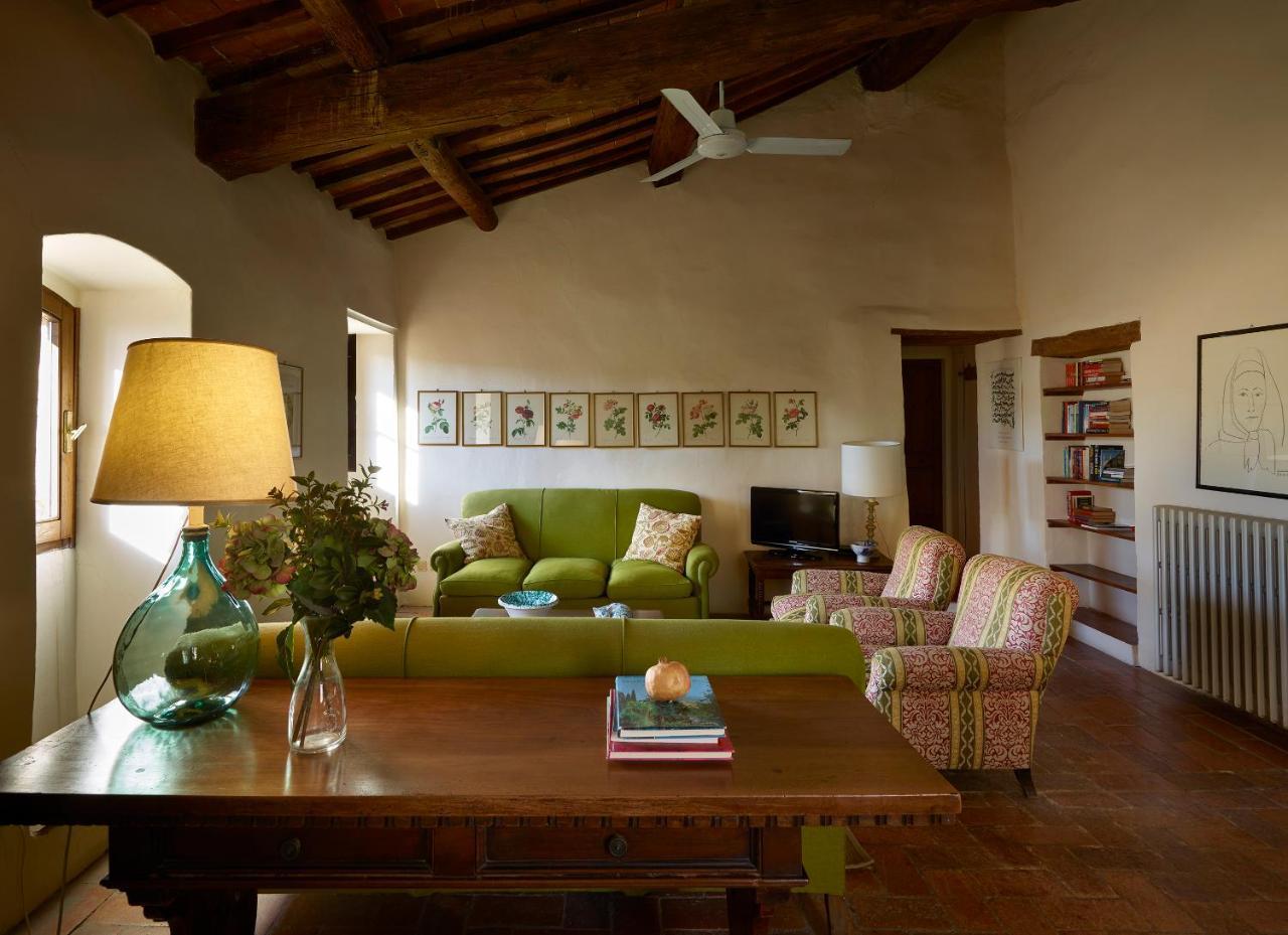 Borgo Lucignanello Bandini Villa San Giovanni dʼAsso Buitenkant foto