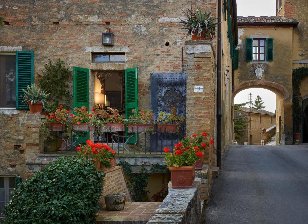 Borgo Lucignanello Bandini Villa San Giovanni dʼAsso Buitenkant foto
