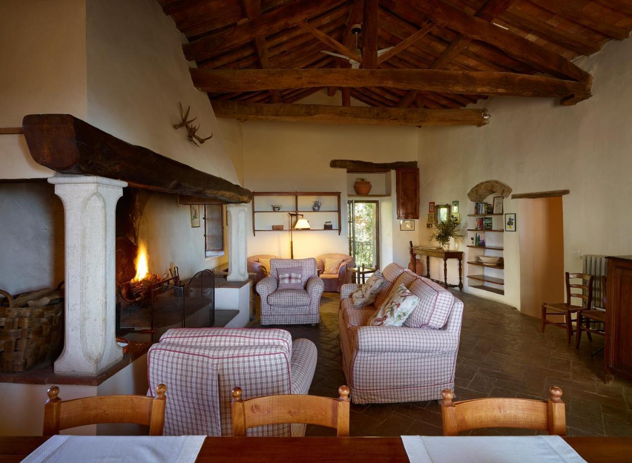 Borgo Lucignanello Bandini Villa San Giovanni dʼAsso Buitenkant foto