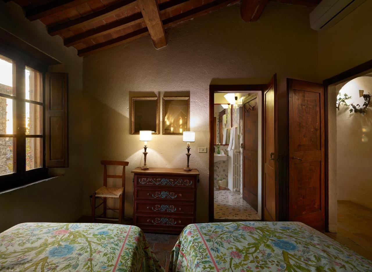 Borgo Lucignanello Bandini Villa San Giovanni dʼAsso Buitenkant foto