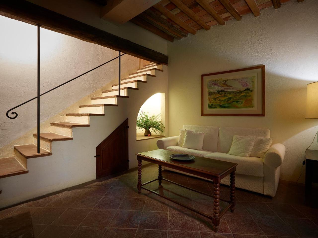 Borgo Lucignanello Bandini Villa San Giovanni dʼAsso Buitenkant foto