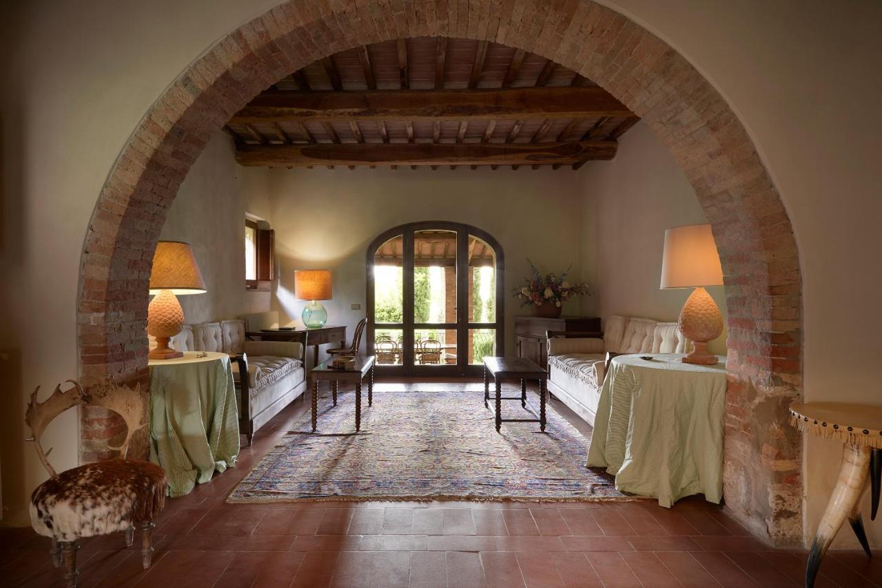 Borgo Lucignanello Bandini Villa San Giovanni dʼAsso Buitenkant foto
