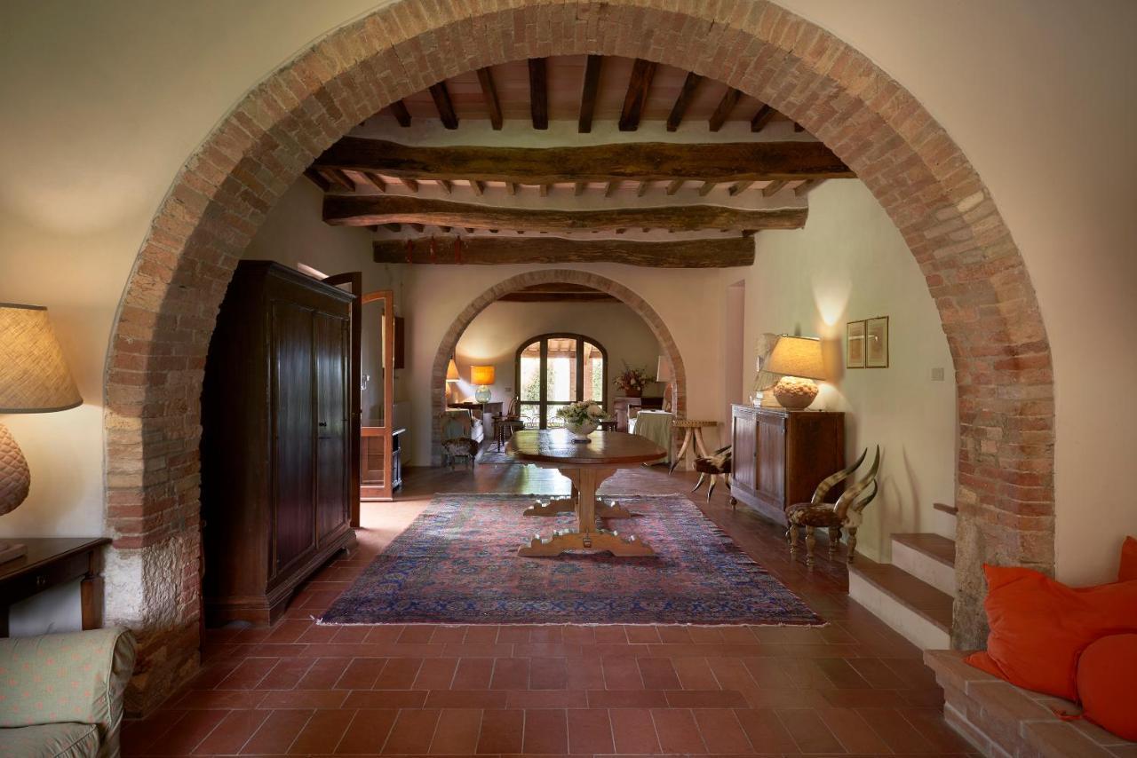 Borgo Lucignanello Bandini Villa San Giovanni dʼAsso Buitenkant foto