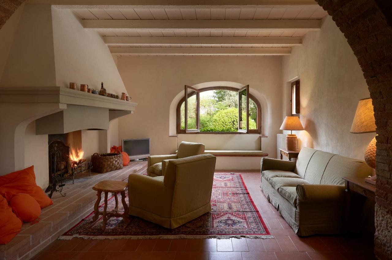 Borgo Lucignanello Bandini Villa San Giovanni dʼAsso Buitenkant foto