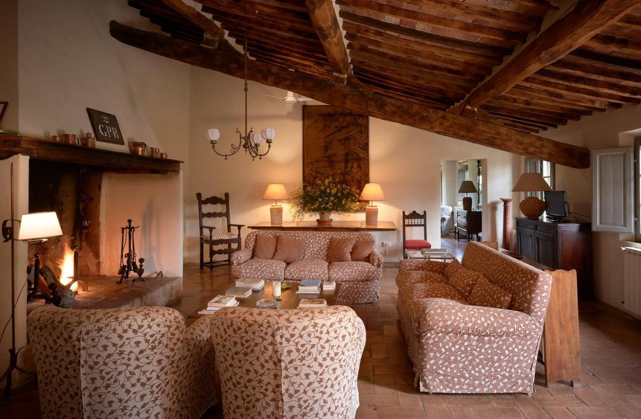 Borgo Lucignanello Bandini Villa San Giovanni dʼAsso Buitenkant foto