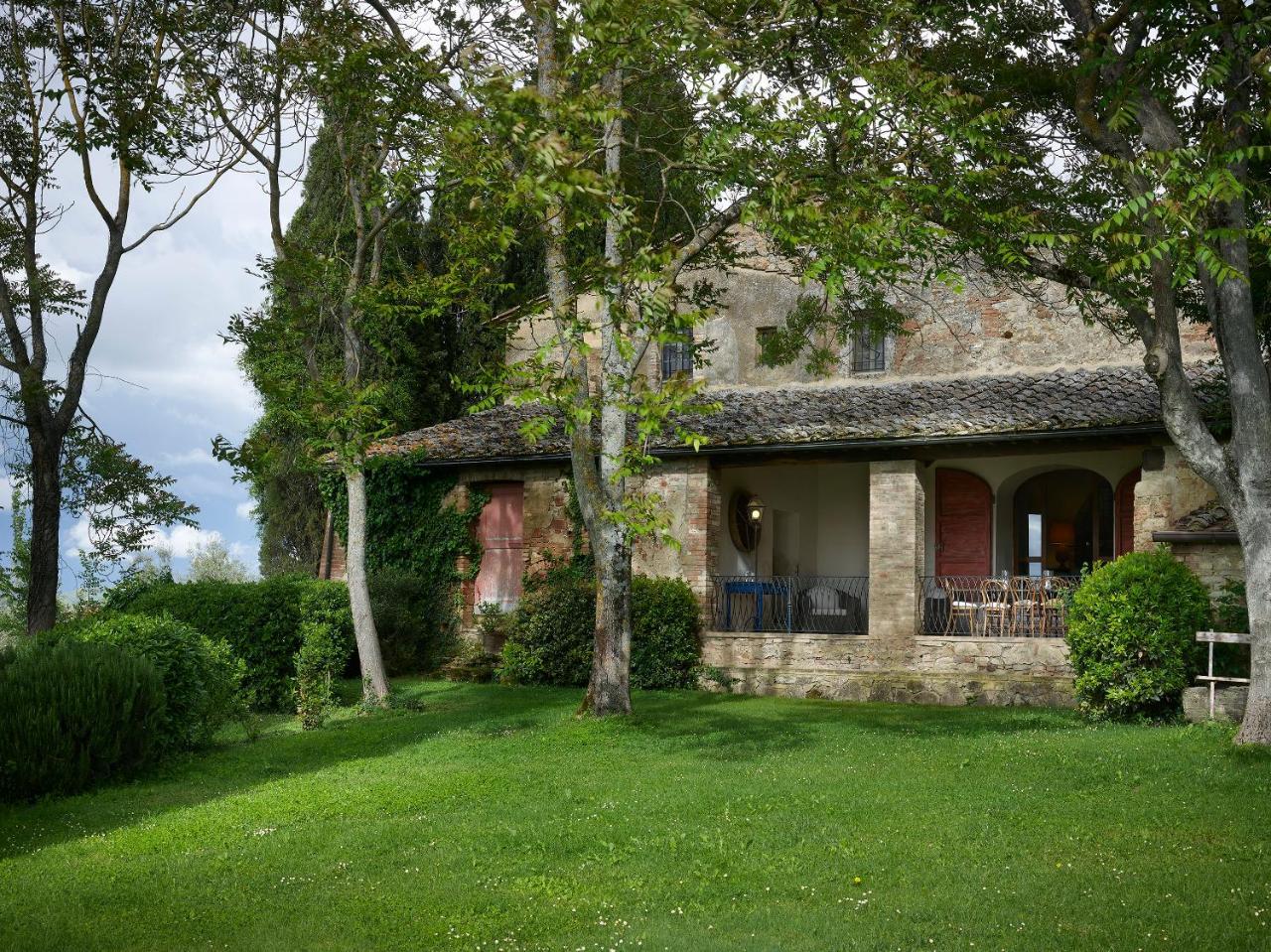 Borgo Lucignanello Bandini Villa San Giovanni dʼAsso Buitenkant foto