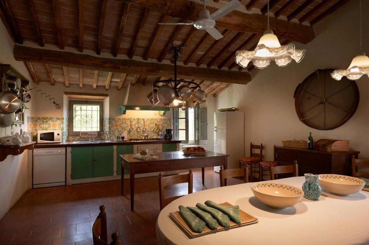 Borgo Lucignanello Bandini Villa San Giovanni dʼAsso Buitenkant foto