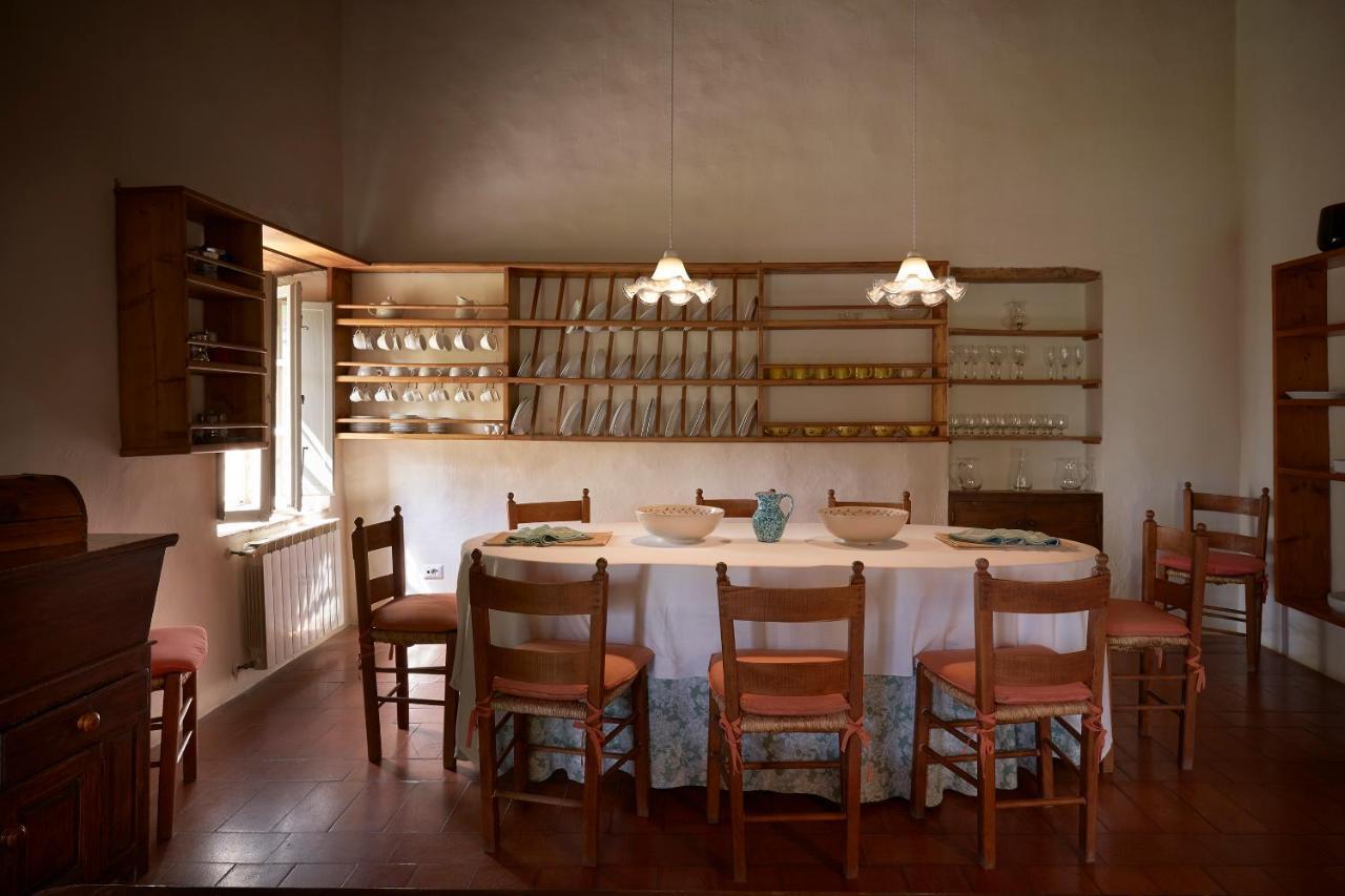 Borgo Lucignanello Bandini Villa San Giovanni dʼAsso Buitenkant foto