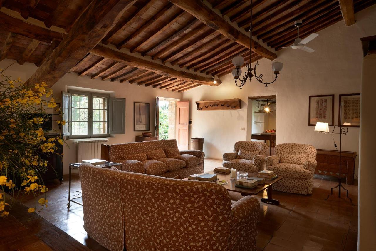 Borgo Lucignanello Bandini Villa San Giovanni dʼAsso Buitenkant foto
