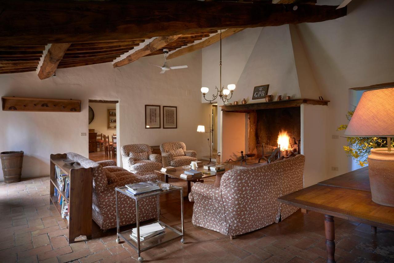 Borgo Lucignanello Bandini Villa San Giovanni dʼAsso Buitenkant foto
