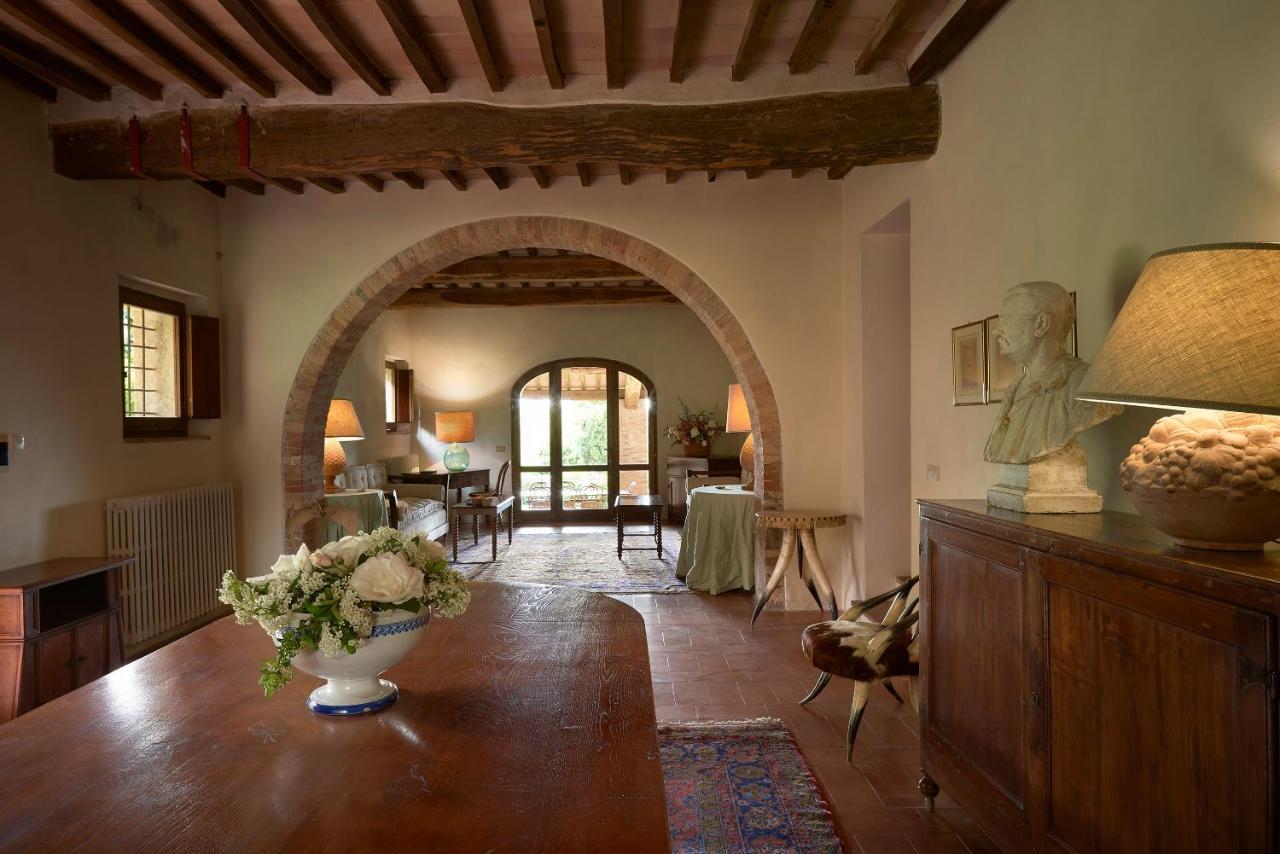 Borgo Lucignanello Bandini Villa San Giovanni dʼAsso Buitenkant foto
