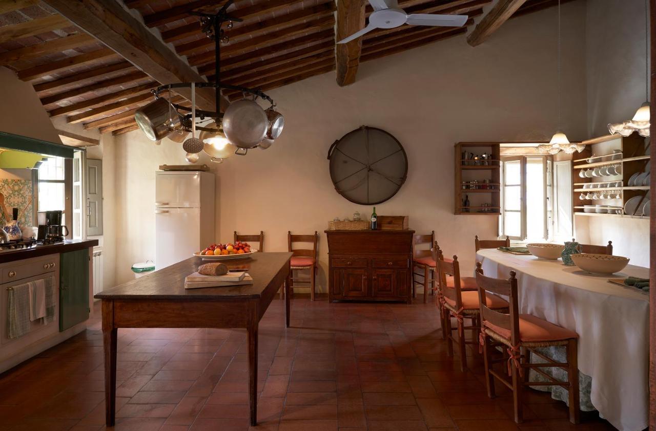 Borgo Lucignanello Bandini Villa San Giovanni dʼAsso Buitenkant foto