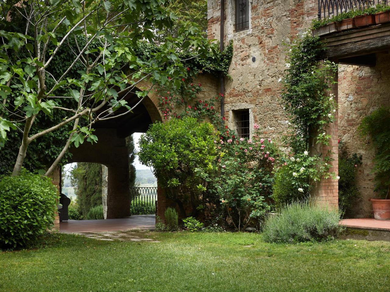 Borgo Lucignanello Bandini Villa San Giovanni dʼAsso Buitenkant foto
