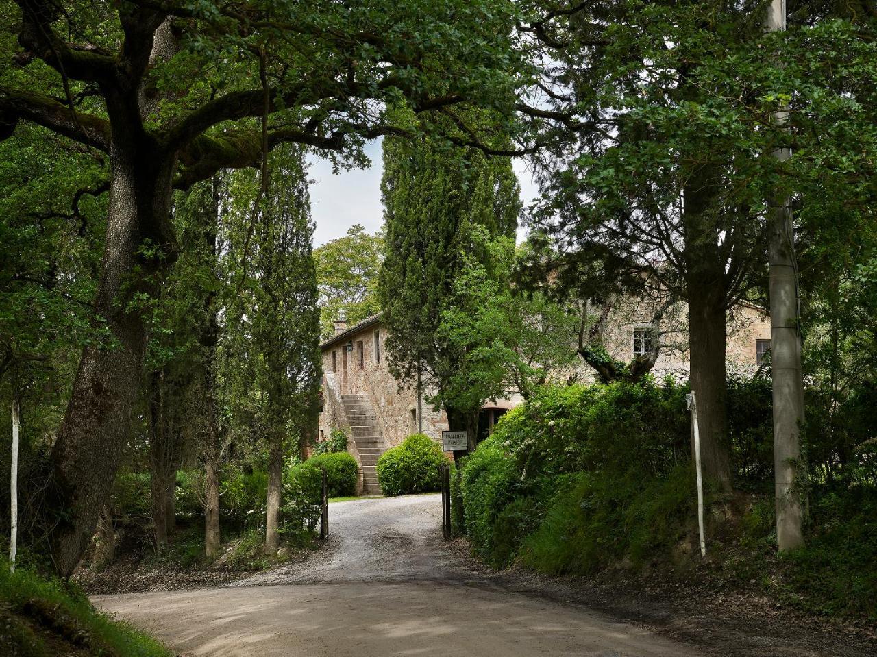 Borgo Lucignanello Bandini Villa San Giovanni dʼAsso Buitenkant foto