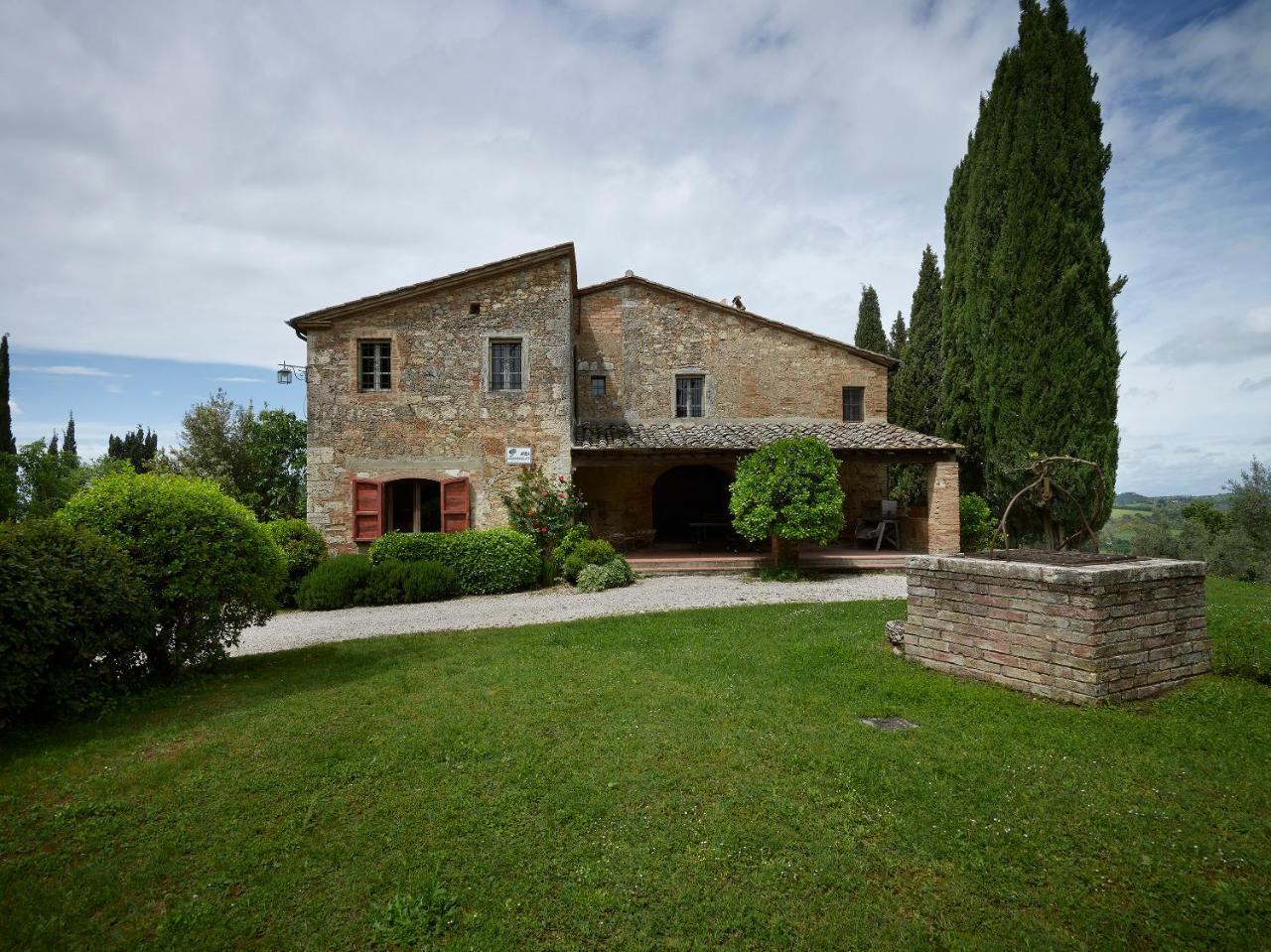 Borgo Lucignanello Bandini Villa San Giovanni dʼAsso Buitenkant foto